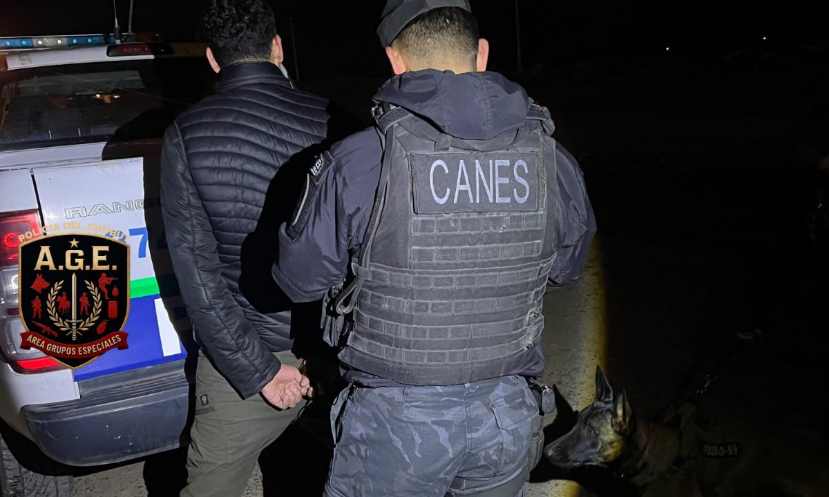 Trelew: detuvieron a un hombre con pedido de captura en cercanías de Los Aromos y Constitución