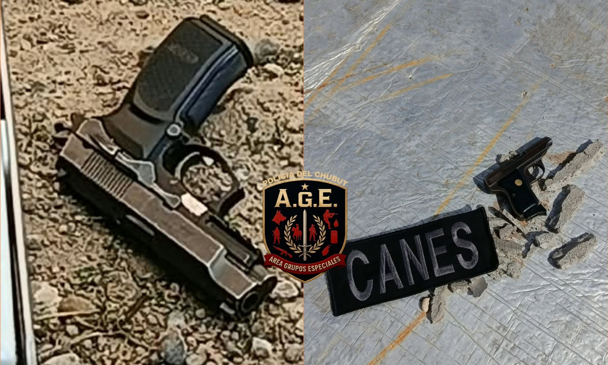 Trelew: secuestraron tres armas tras un conflicto vecinal y reforzarán la presencia policial en Los Aromos