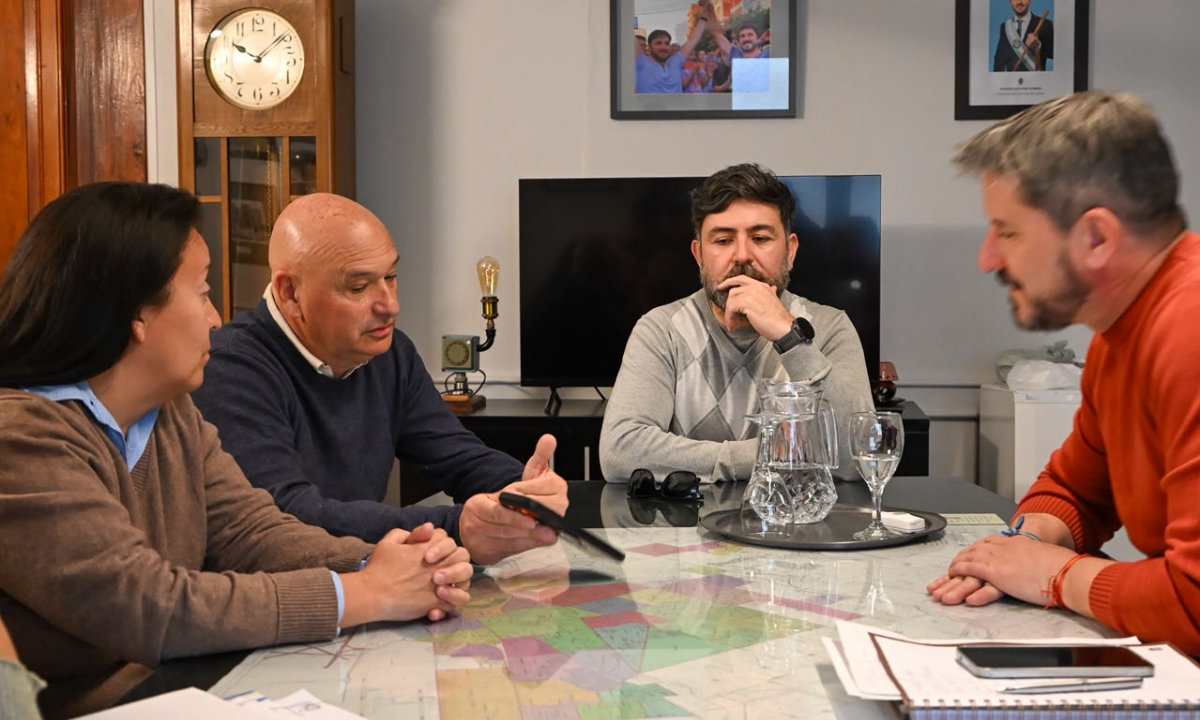 Trelew y Provincia coordinan agenda productiva