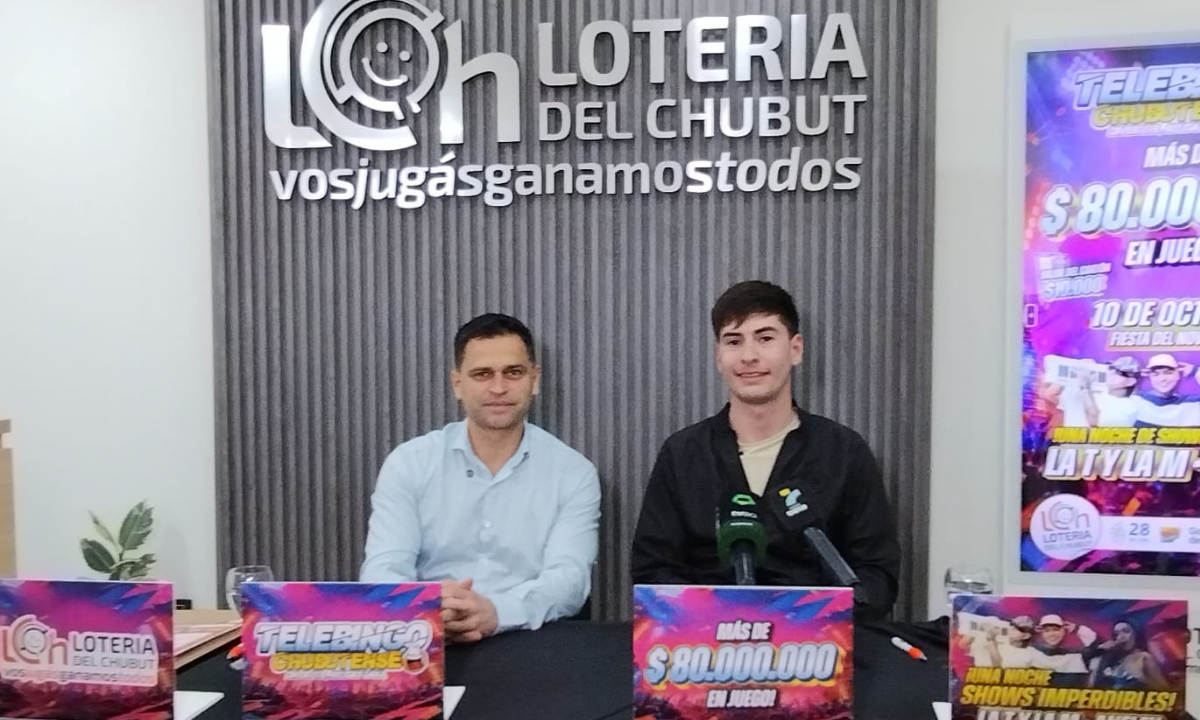 Se presentó una nueva edición del Telebingo Chubutense en 28 de Julio