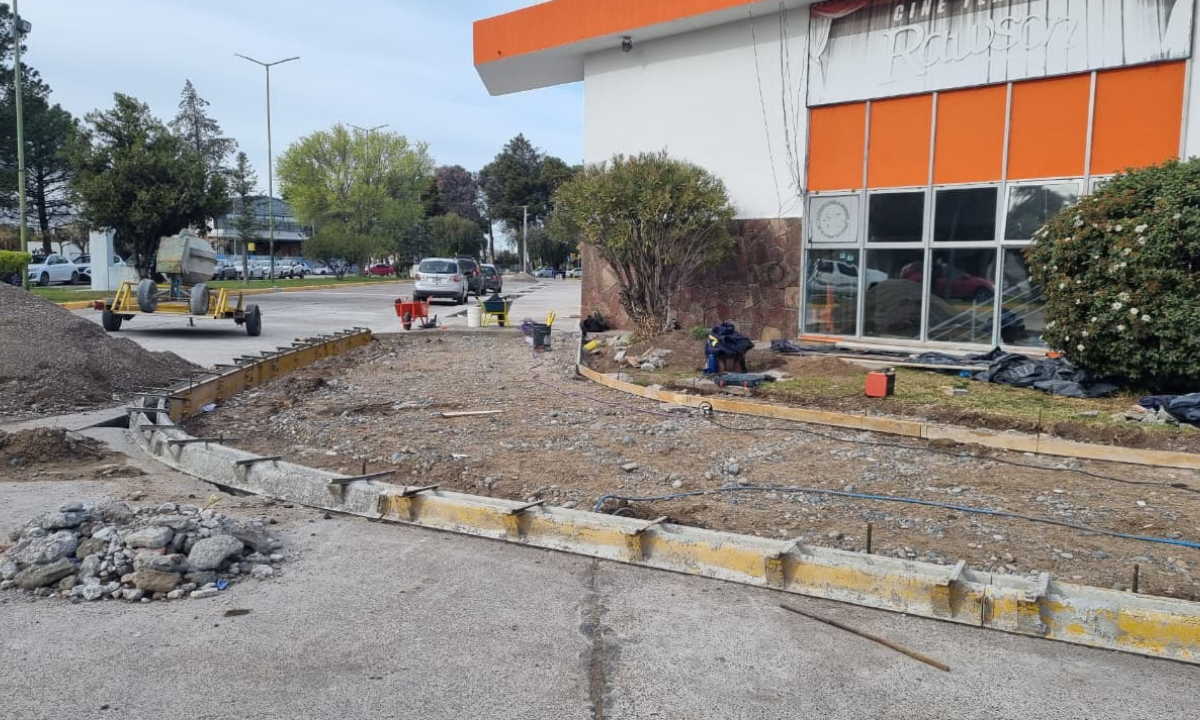 Avanzan las obras en Rawson