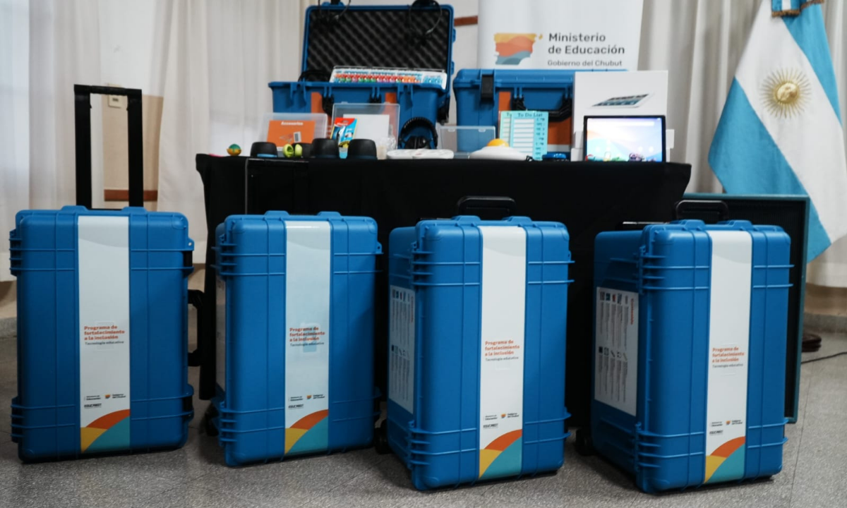 Chubut expone su programa de inclusión educativa en evento que reúne a gobiernos, organismos internacionales y empresas