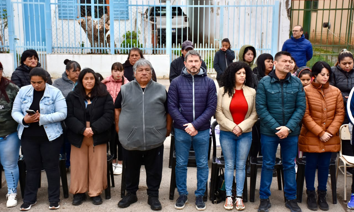 A 40 años del barrio Tiro Federal, el Municipio de Trelew consolida obras y servicios junto a la Vecinal