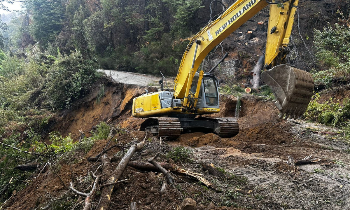 El Gobierno del Chubut restableció la circulación sobre la Ruta Provincial N° 71