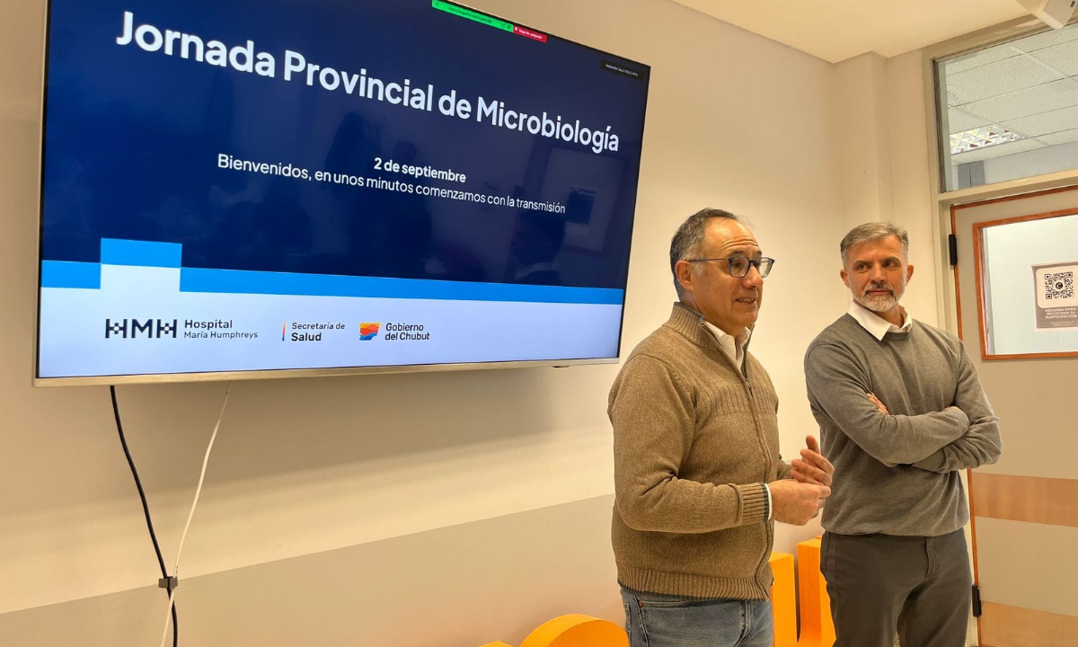 Salud realizó en Trelew la Jornada Provincial de Microbiología