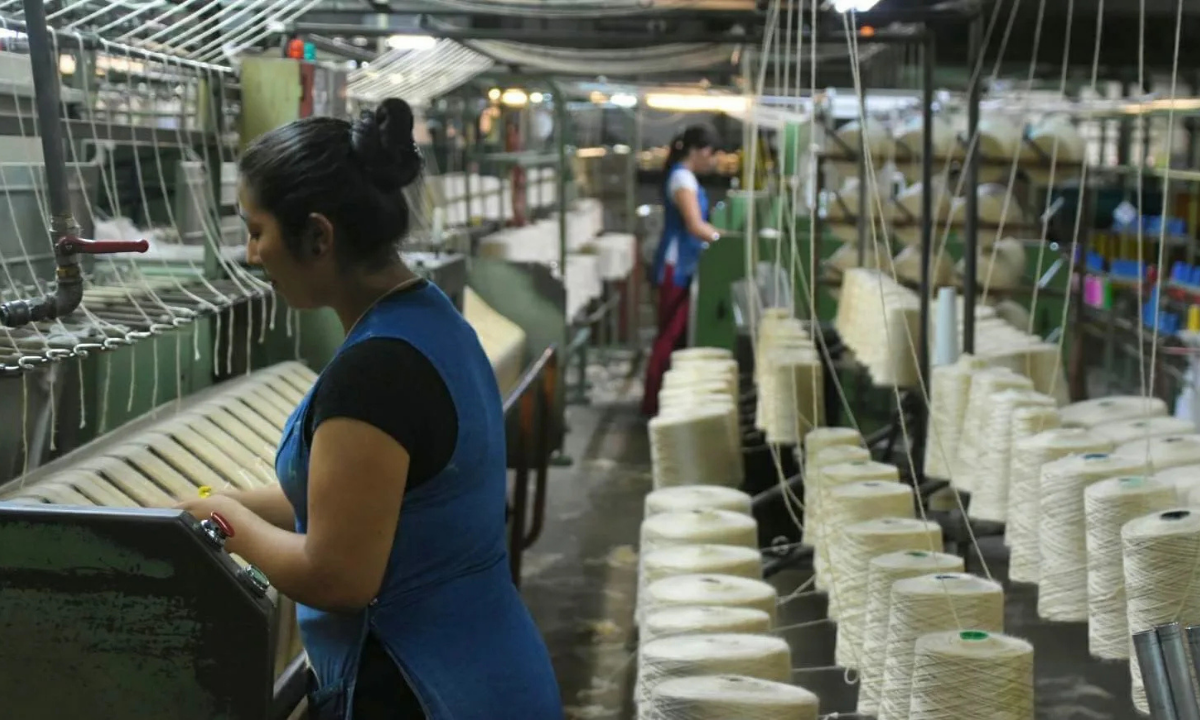 La cooperativa textil de Dolavon tuvo un incremento del 312% en la facturación de luz