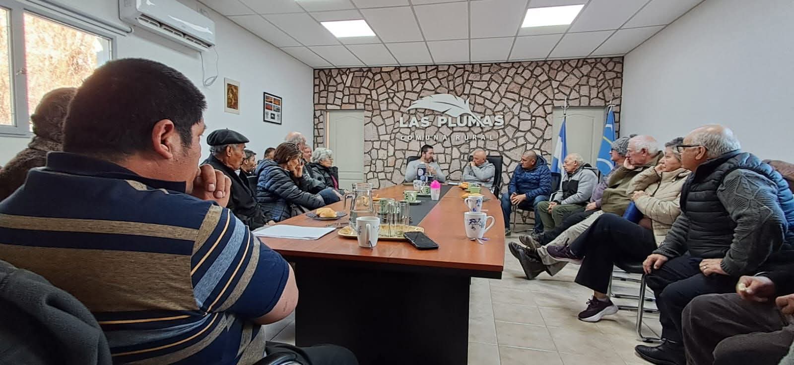 Productores de la Meseta recibieron al nuevo ministro de Producción y plantearon las principales urgencias del sector