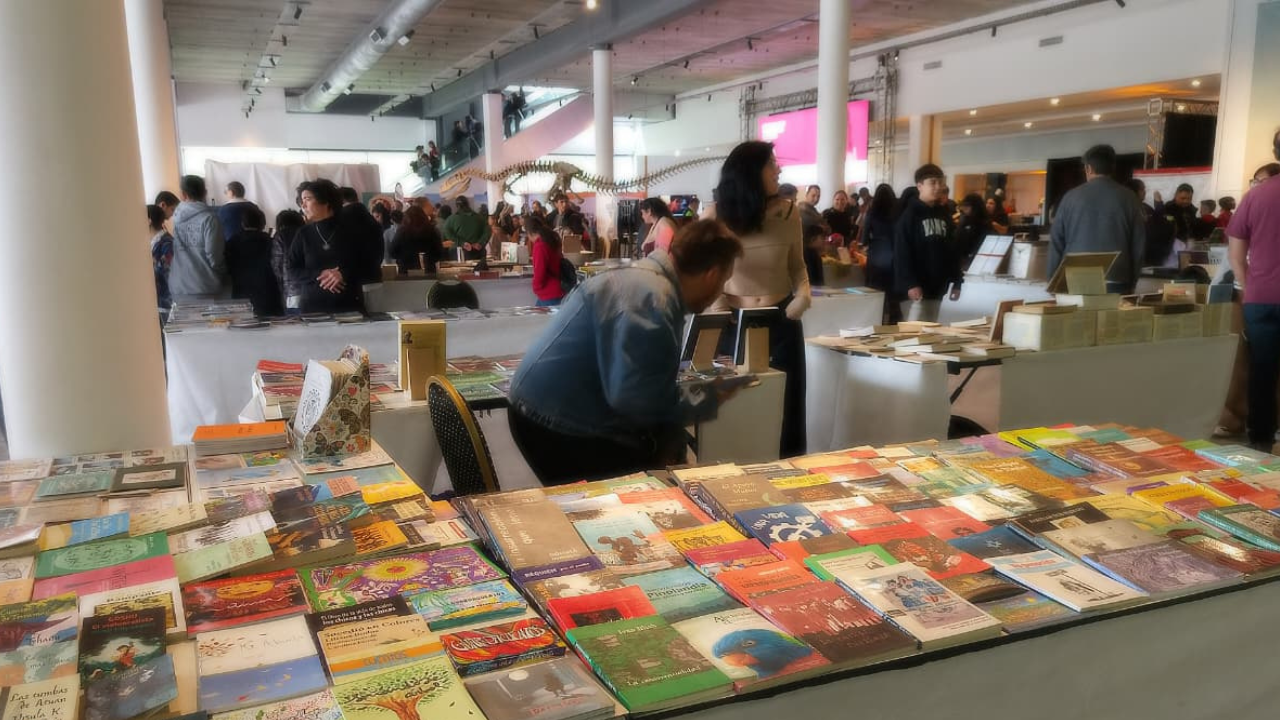 La Feria del Libro y de las Artes de Trelew continúa con entrada gratuita en el MEF