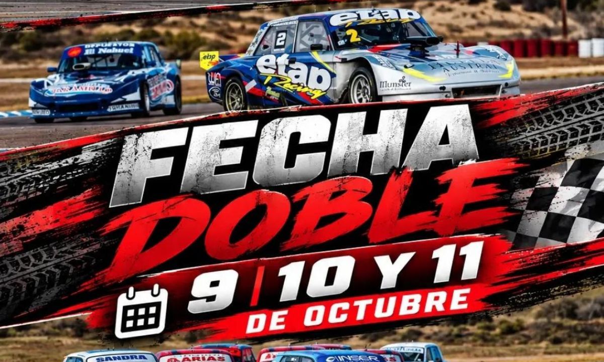 Automovilismo: la Copa Ciudad de Trelew Mes Aniversario 140 años se disputa en el Mar y Valle