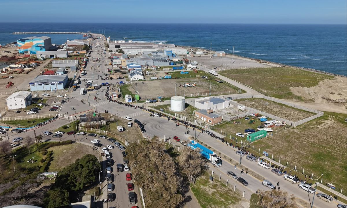 El astillero de Comodoro Rivadavia estará plenamente operativo antes de fin de año