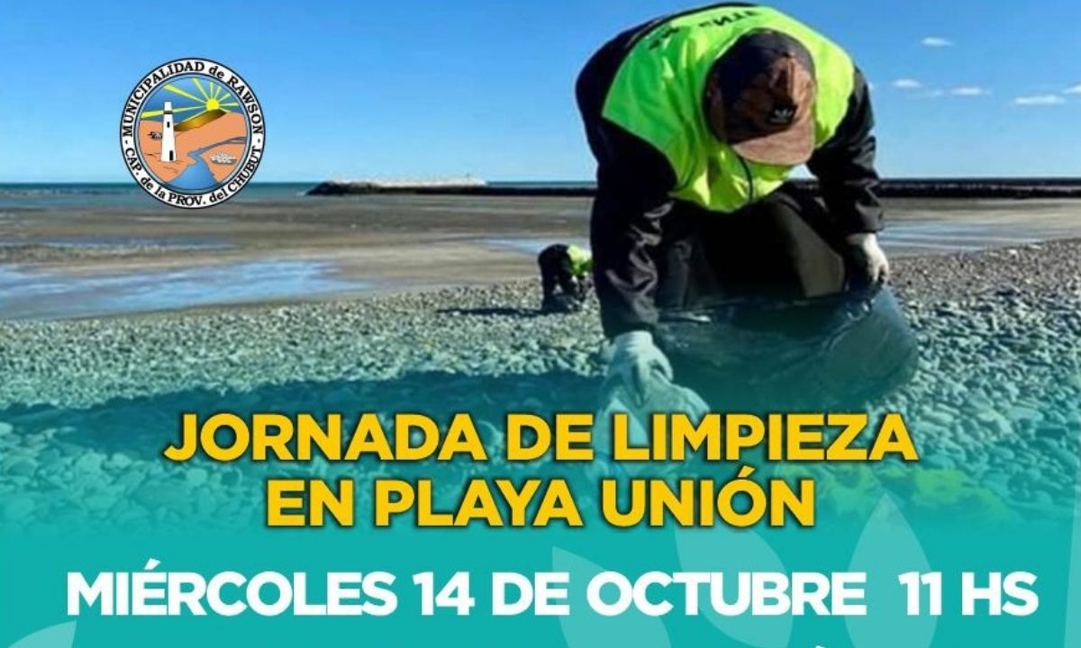 Una jornada de limpieza convocará a vecinos, estudiantes e instituciones en Playa Unión