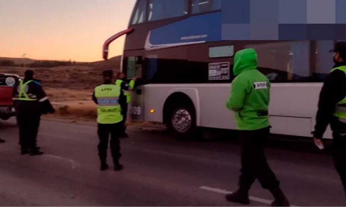 Detectaron con alcoholemia positiva a un taxista con un pasajero y a un chofer que trasladaba a 20 chicos