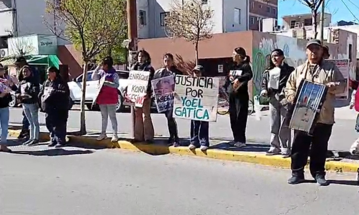 Familiares de Yoel Gatica reclamaron frente a Tribunales avances en la investigación por su muerte