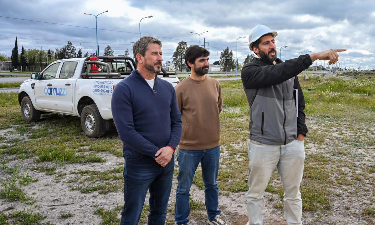 Trelew inició los trabajos para llevar gas a una manzana y proyecta ampliar la red en Moreira 4