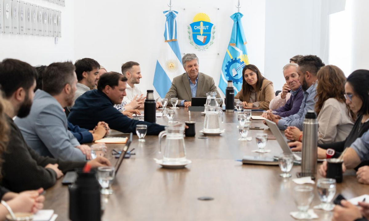 Chubut mantuvo una agenda de trabajo con el BID para financiar obras y proyectos estratégicos