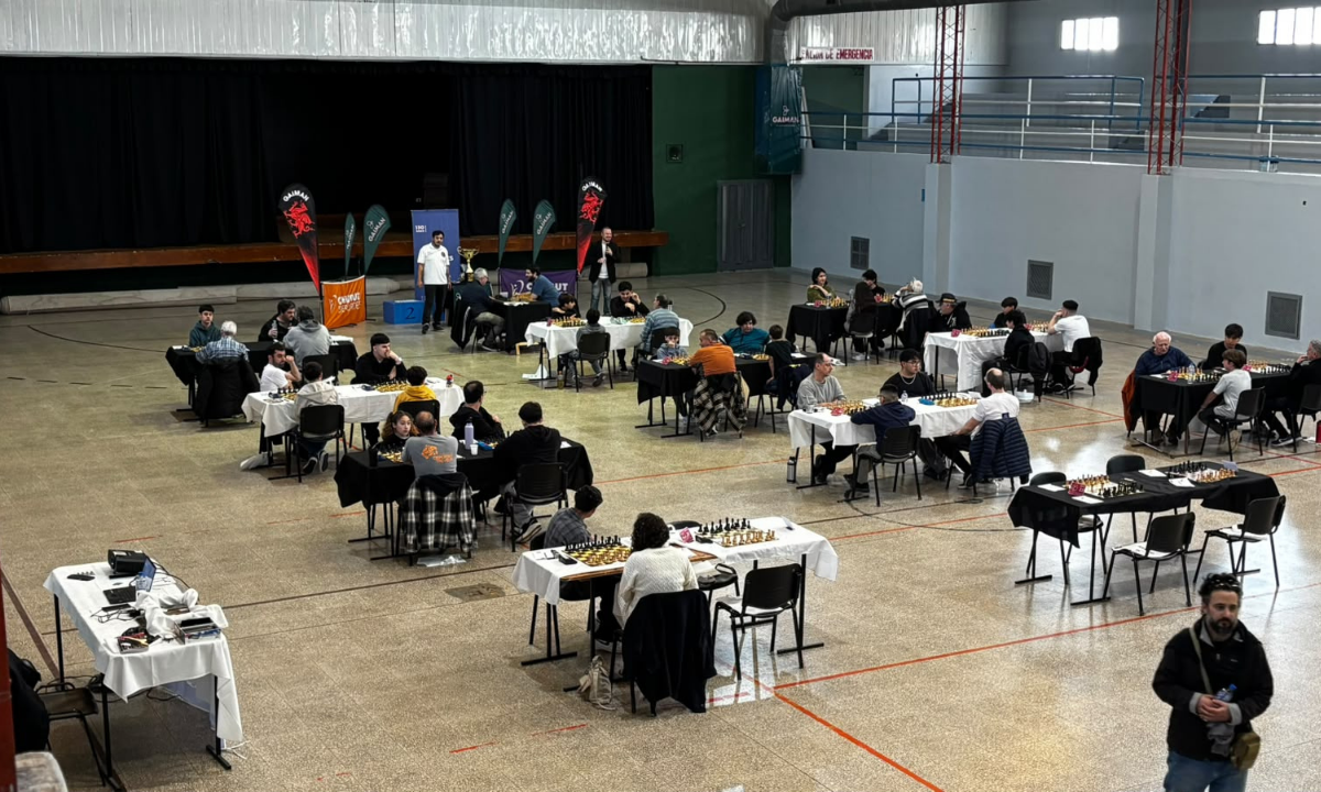 Comenzó el Primer Abierto Internacional de Ajedrez en Gaiman