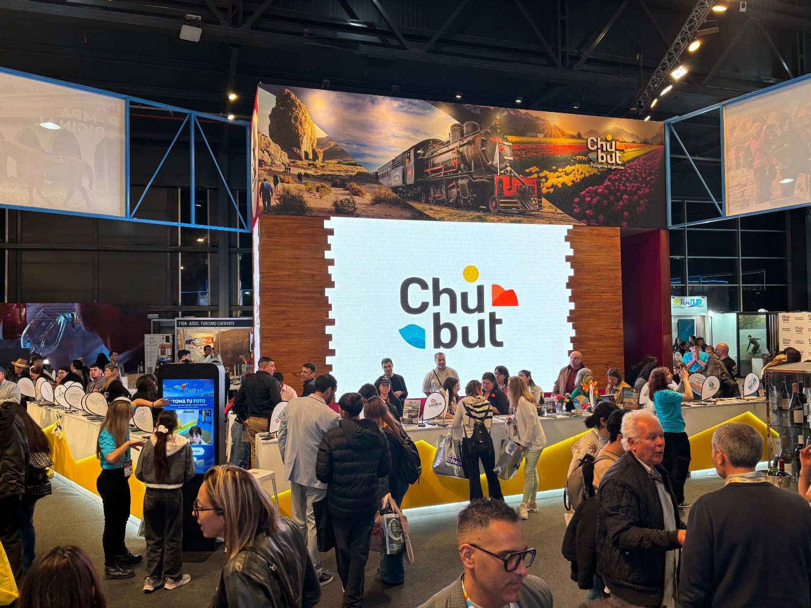 Los vinos de Chubut ganaron protagonismo en la Feria Internacional de Turismo